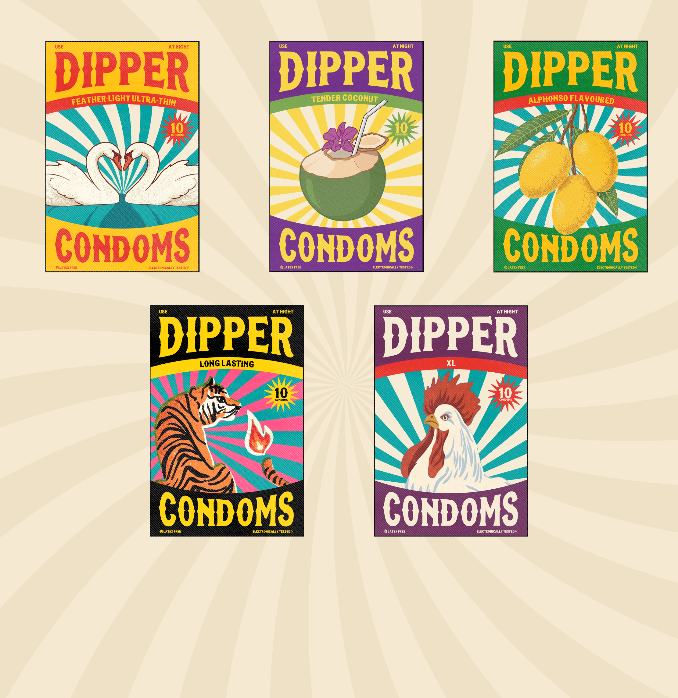 The five Dipper variants